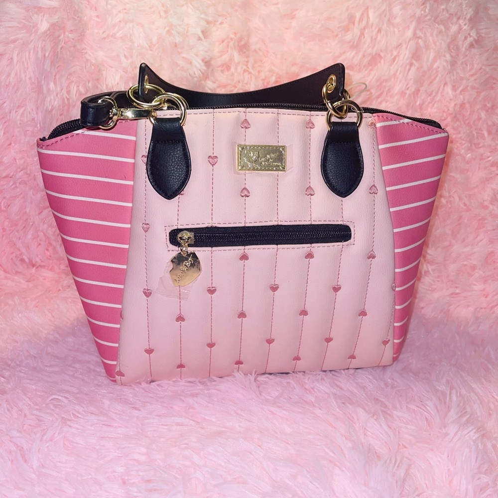 Pink Betsey Johnson bag